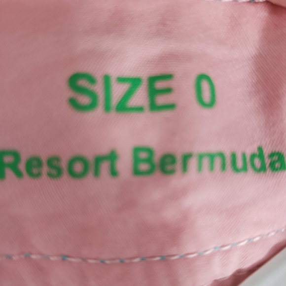 Lilly pulitzer Bermuda shorts,  size 0 - Picture 5 of 6